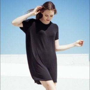Brandy Melville Black T-Shirt Dress